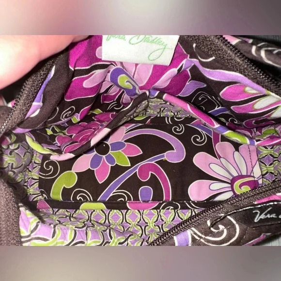 Vers Bradley Floral Quilted Shoulder Bag - Picture 8 of 10